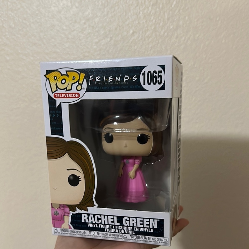 Funko Pop Friends Rachel Green in Pink Dress